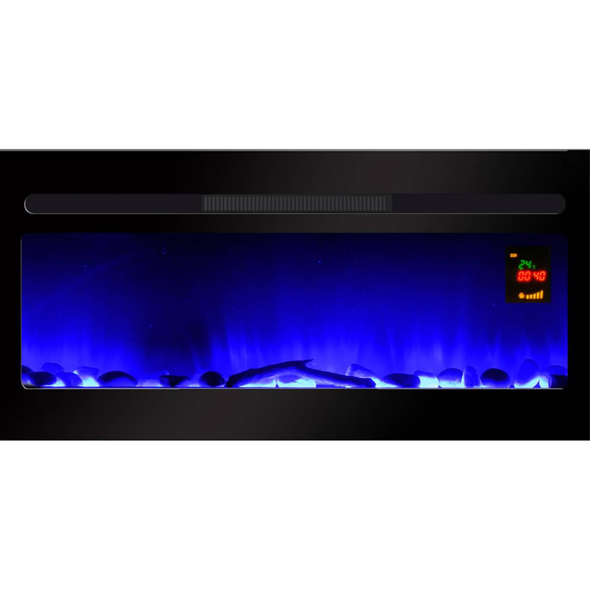 Cheminée électrique 2000w Avec Télécommande Chemin'arte 242-2
