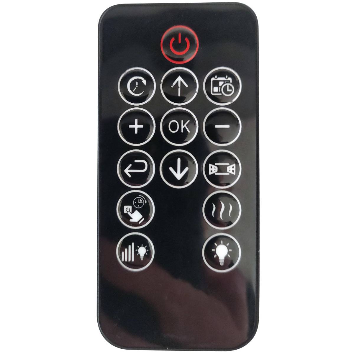 Cheminée électrique 2000w Avec Télécommande Chemin'arte 242-3