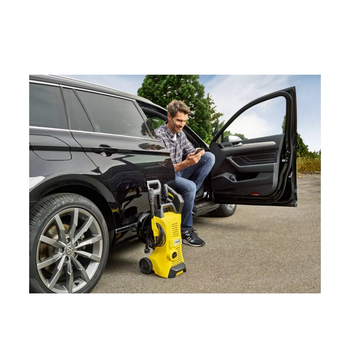 Nettoyeur Haute Pression 120 Bars Jaune/noir Karcher K3PREMIUMPOWERCONTROLHOME-1