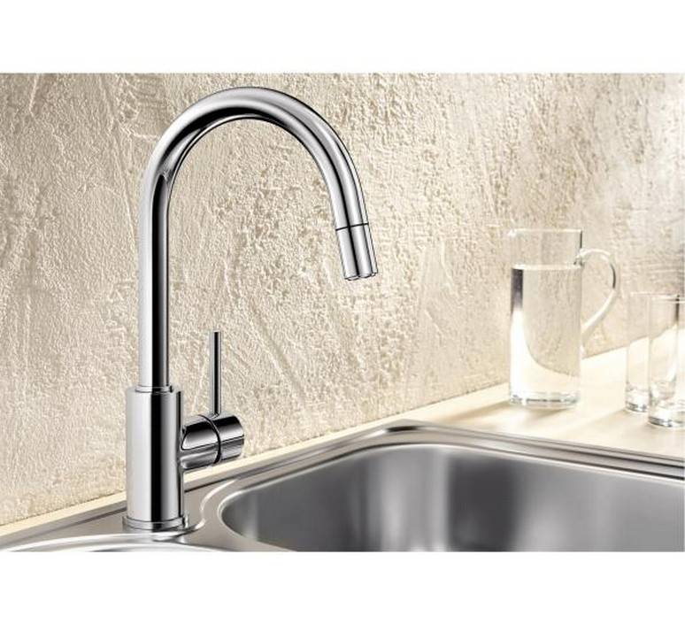 Mitigeur Avec Douchette Chromé Blanco 521454-2