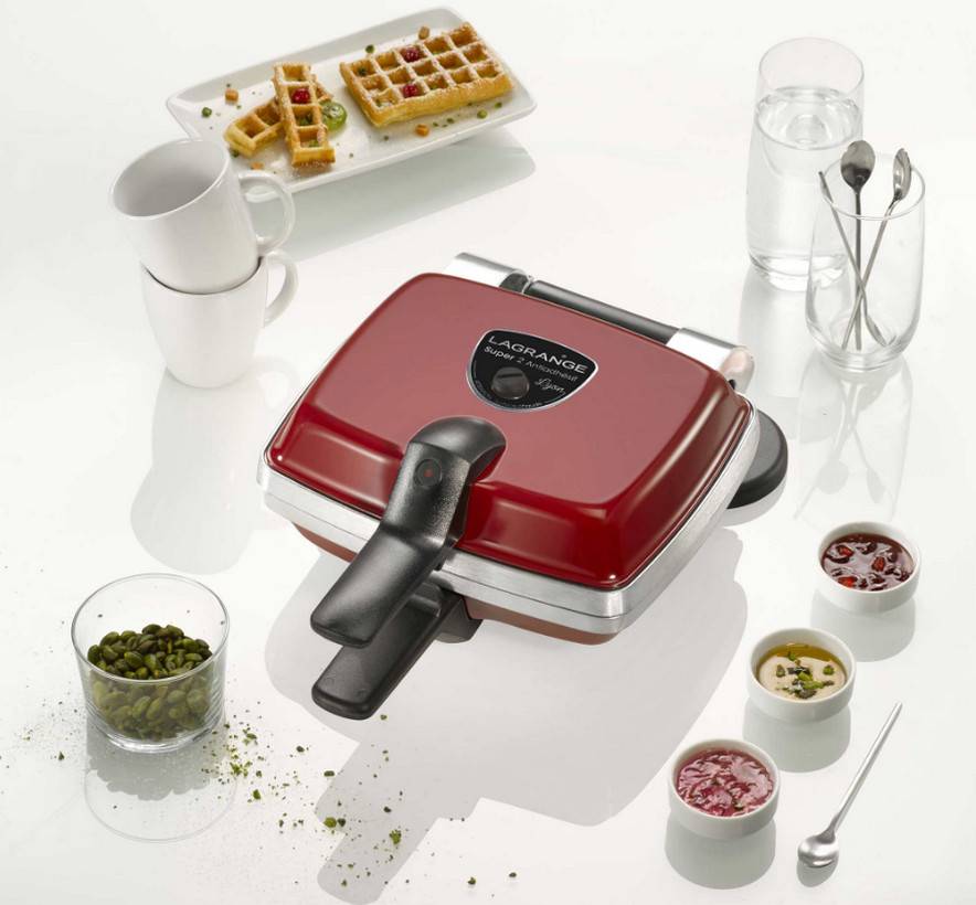 Gaufrier 1000w Lagrange 039514-4