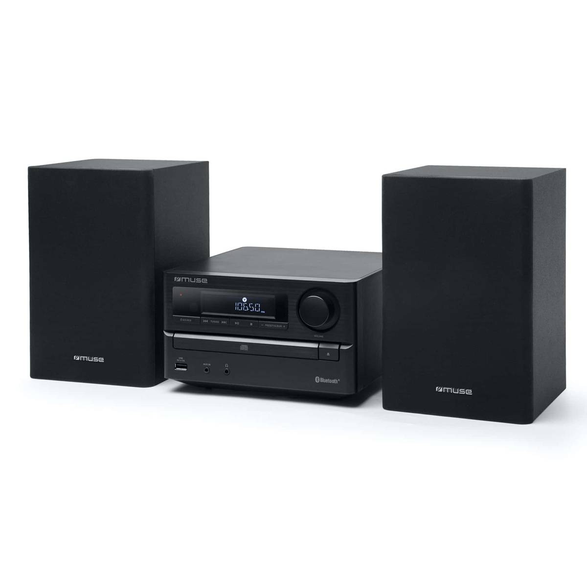 Micro-chaîne 2x10w Noir Muse M62FB-1