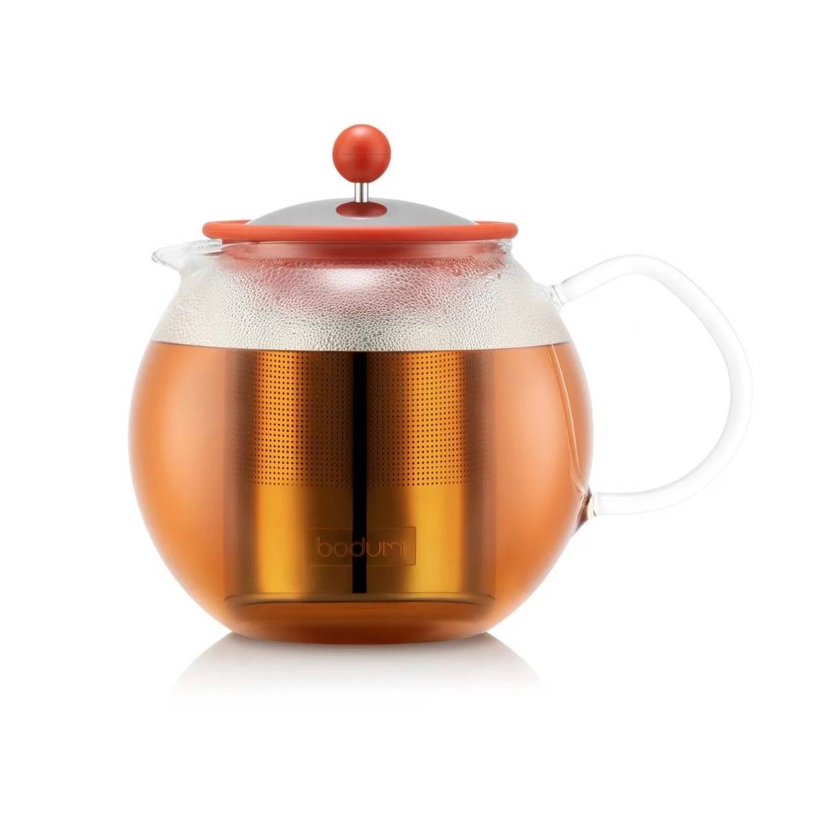 Théière à Piston 1l Rouge Bodum 1801-839-16-1