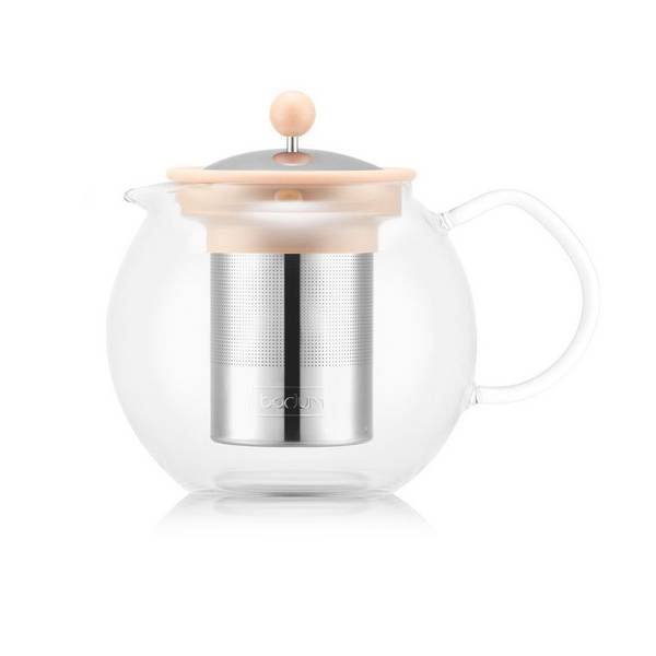 Théière à Piston 1l Beige Rosé  Bodum  1801-838-16
