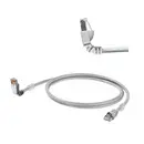 Weidmüller 1248280005 RJ45 Câble réseau, câble patch CAT 6a S/FTP 0.50 m gris certifié UL 1 pc(s)