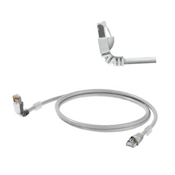 Weidmüller 1248280020 RJ45 Câble réseau, câble patch CAT 6a S/FTP 2.00 m gris certifié UL 1 pc(s)