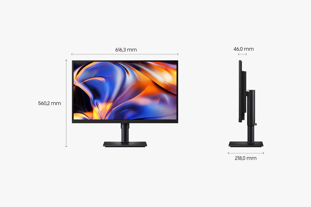 Samsung Ecran PC Viewfinity S8 - S80HF 27" 5K 60 Hz, 68,6 cm (27"), 5120 x 2880 pixels, WUHD, LCD, 5 ms, Noir-3