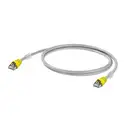 Câble de raccordement réseau informatique RJ45 (croisé) Weidmüller IE-C6FP8LD0050X40X40-Y 1312160050 CAT 6a S/FTP 5.00 m
