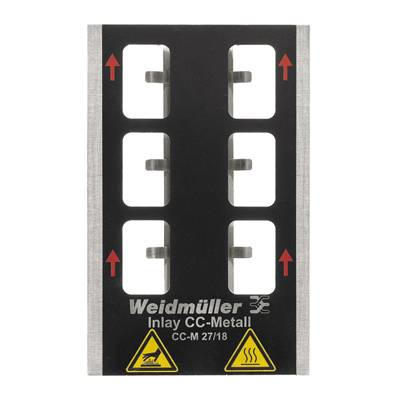 Inlay pour Printjet Pro Weidmüller INLAY CC-M 27/18 1341040000 1 pc(s)