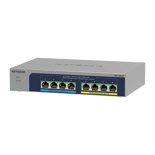 Switch réseau RJ45 NETGEAR MS108UP 8 ports 2.5 GBit/s fonction PoE-0