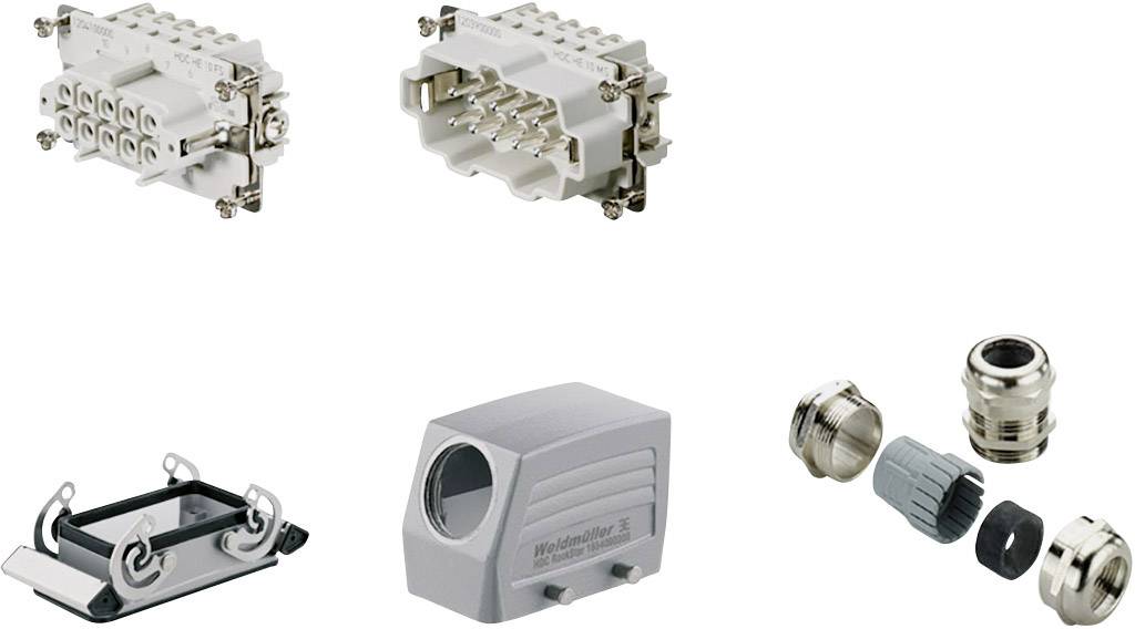 Weidmüller Kit connecteur RockStar® HDC HE 1712510000 1 pc(s)