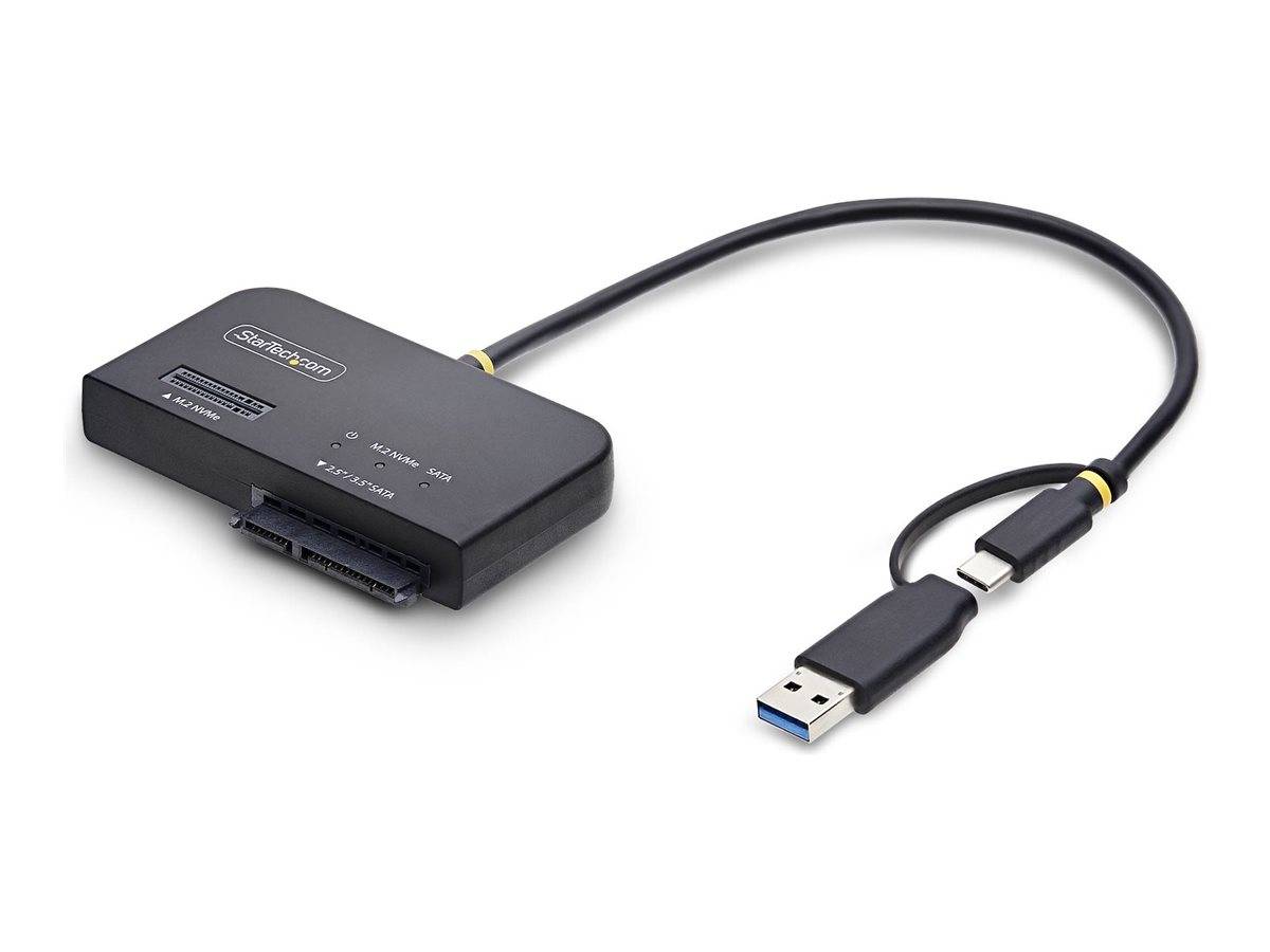 USB to M.2 NVMe and SATA SSD Adapter-0