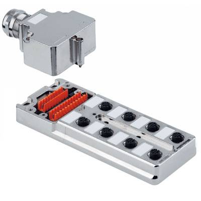 Répartiteur passif pour capteurs/actionneurs Weidmüller SAI-8-MM 5P M12 1783490000  Contenu: 1 pc(s)