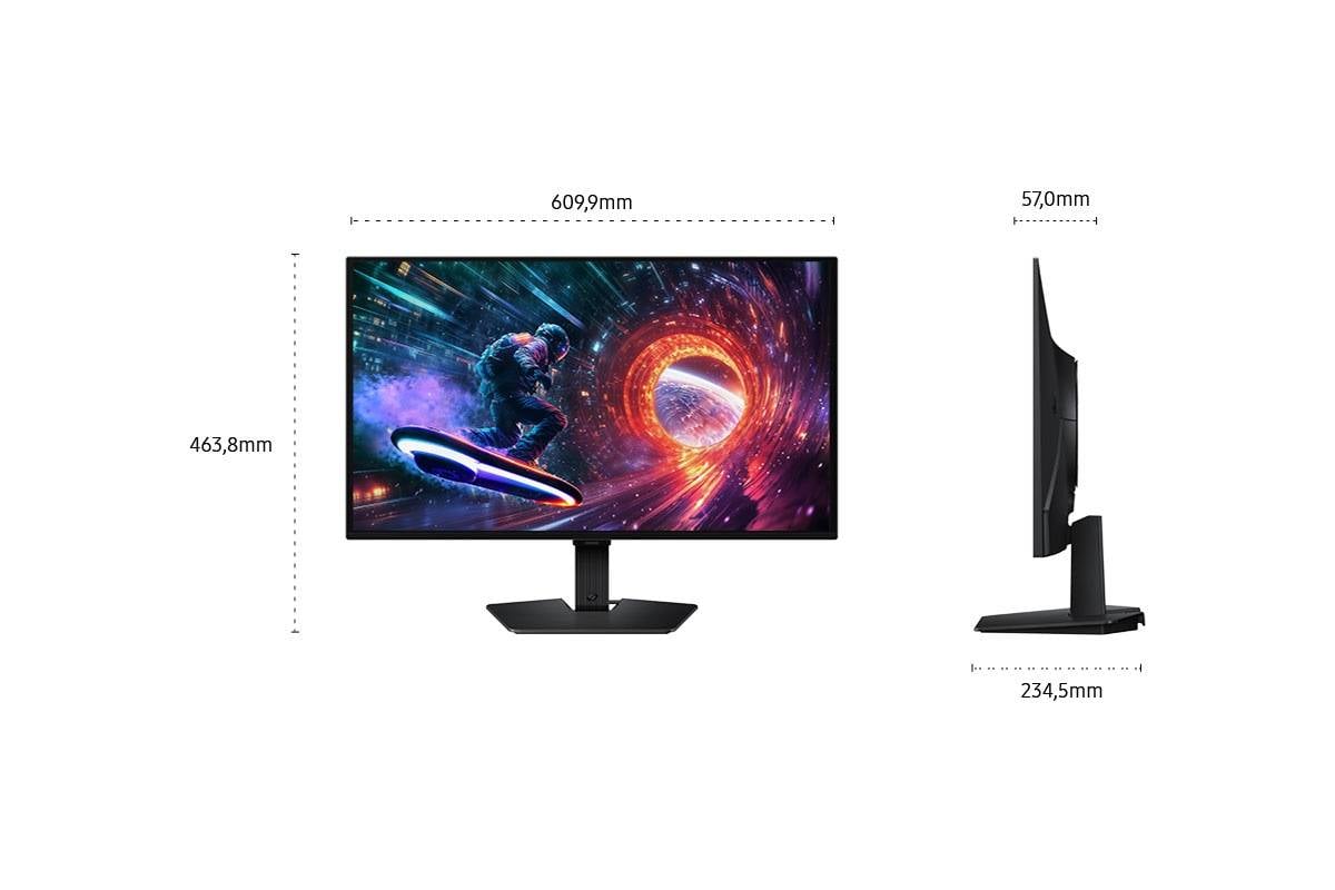 Samsung S27FG506SU, 68,6 cm (27"), 2560 x 1440 pixels, Quad HD, OLED, 0,03 ms, Noir-2