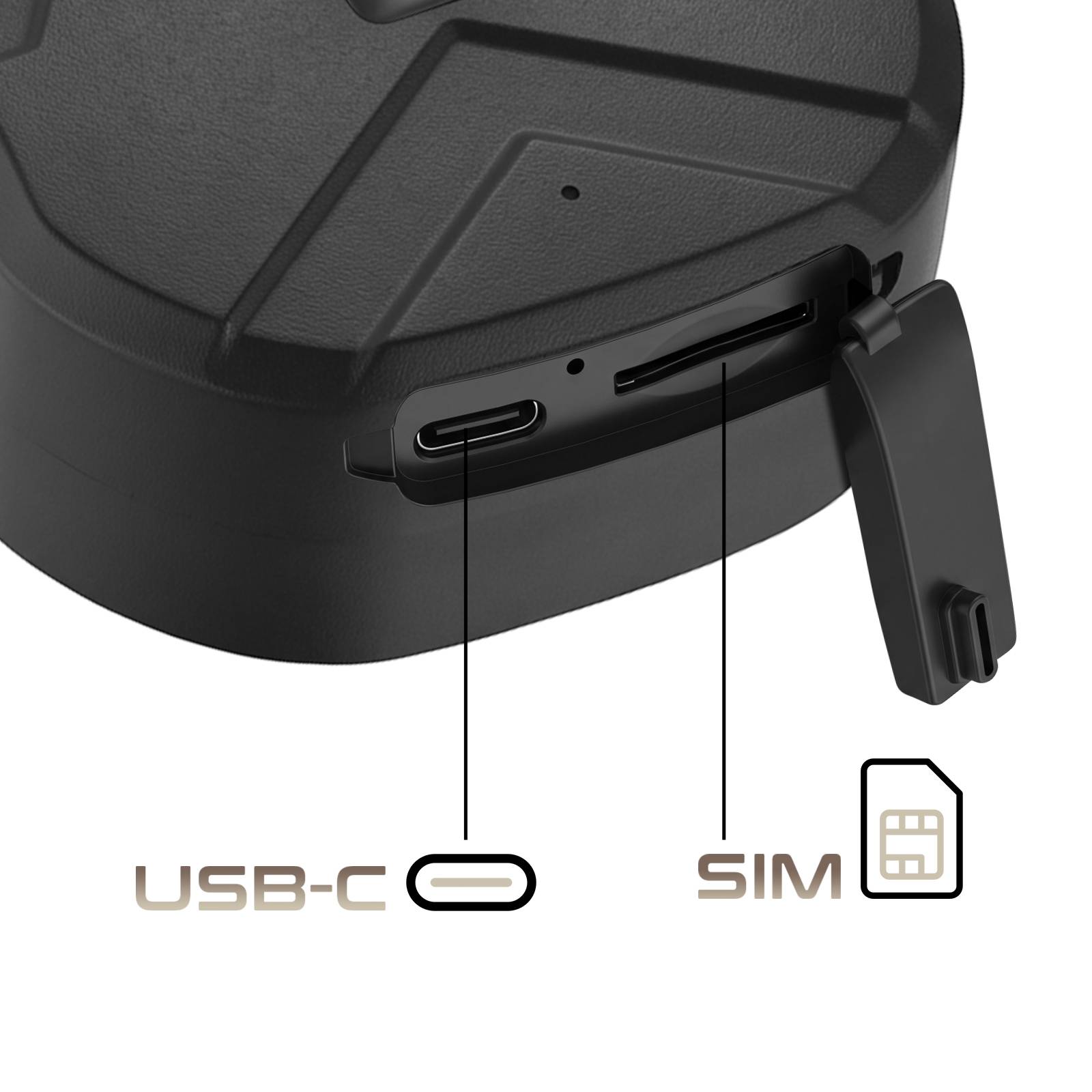 Traceur GPS pour Véhicule 4G LTE Magnétique Batterie 10000 mAh IP65-3