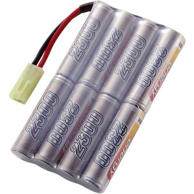 Pack de batterie (NiMh) 9.6 V 2300 mAh Conrad energy 206672  stick Mini-Tamiya mâle