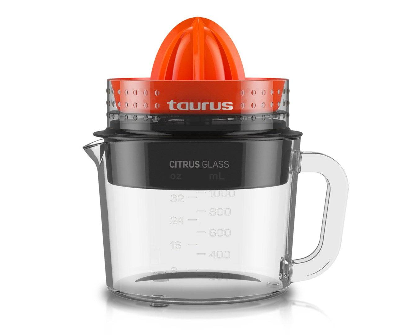 Presse-agrumes 30w Transparent, Noir Et Orange Taurus 924254000-0