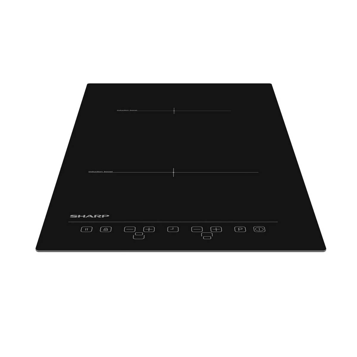 Table Induction Domino 30cm 2 Feux Sharp KH3I25NT0K-EU-1