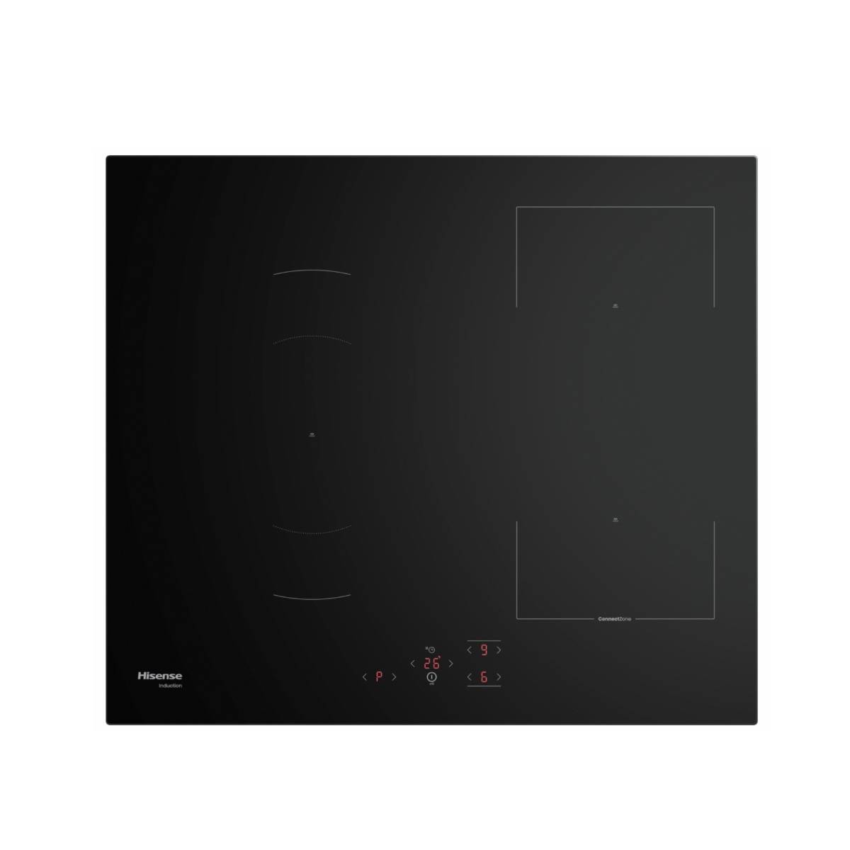 Table De Cuisson Induction 60cm 3 Feux 7200w Hisense HI6321BBO-0