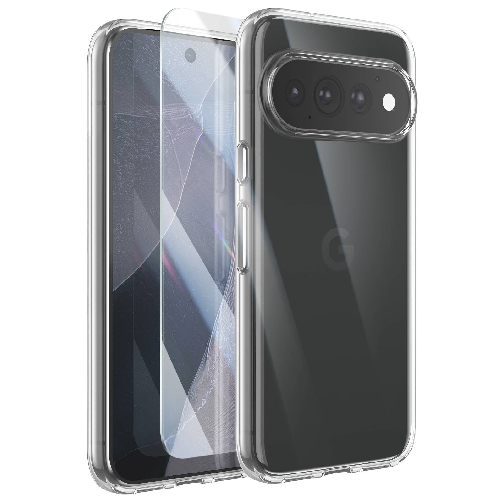 Pack de Protection pour Pixel 11 Pro avec Coque et Verre Trempé-0