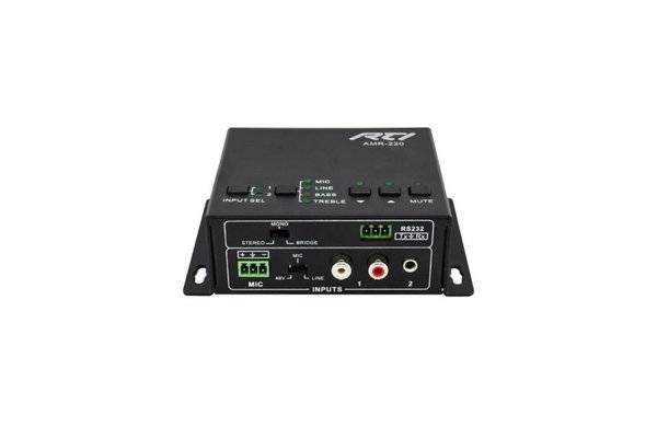 AMR-220- Amplificateur 2 entrées ana, entrée micro mixée symétrique/asymétrique-0