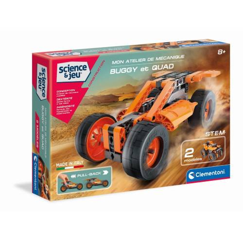 Kit Mon Atelier de Mécanique : Buggy et Quad à friction-0