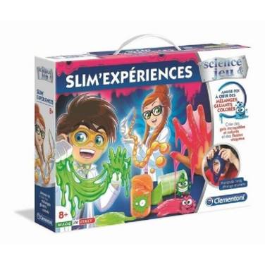 Coffret scientifique Slim Expériences Clementoni