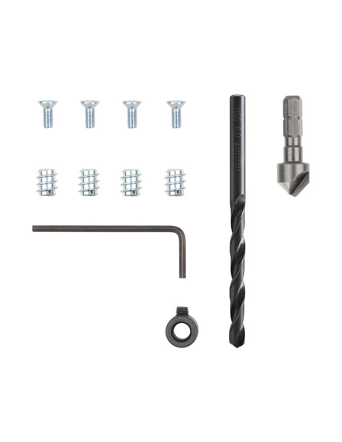 Kit De Réparation Pour Charnières à Cuvette, Côté Meuble, 12 Pièces-0