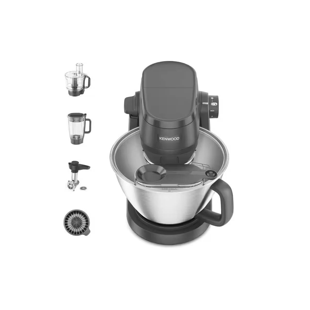 Robot Multifonctions 4.3l 1000w Gris Kenwood KHC30070GY-1