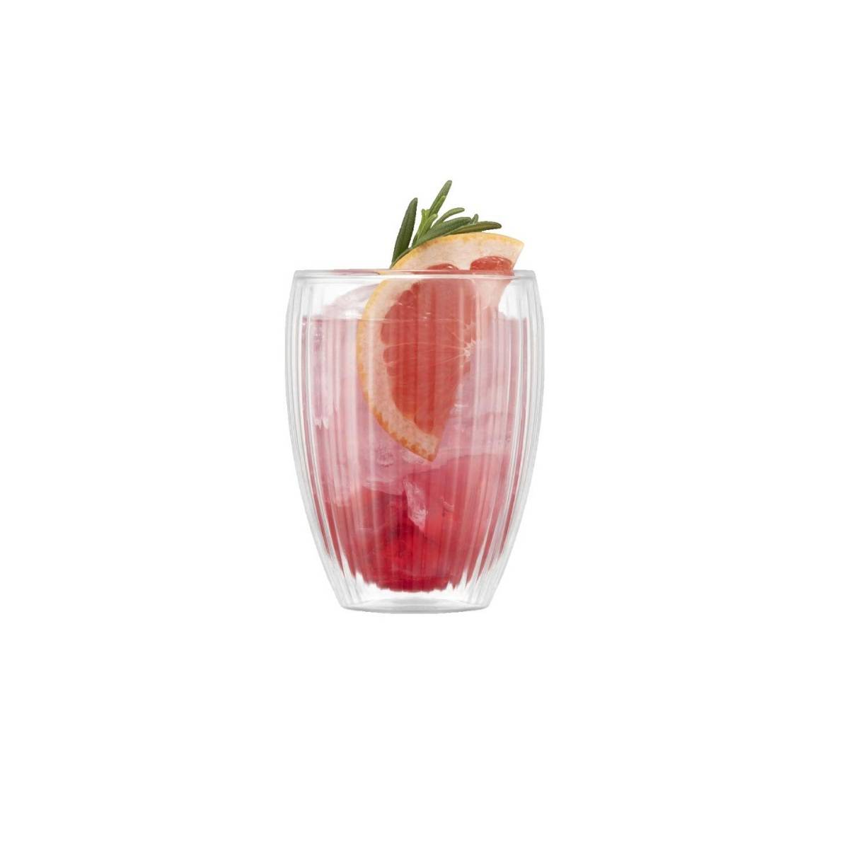 Set De 2 Verres Double Paroi 32cl Pavina Striés Bodum 12249-10-1