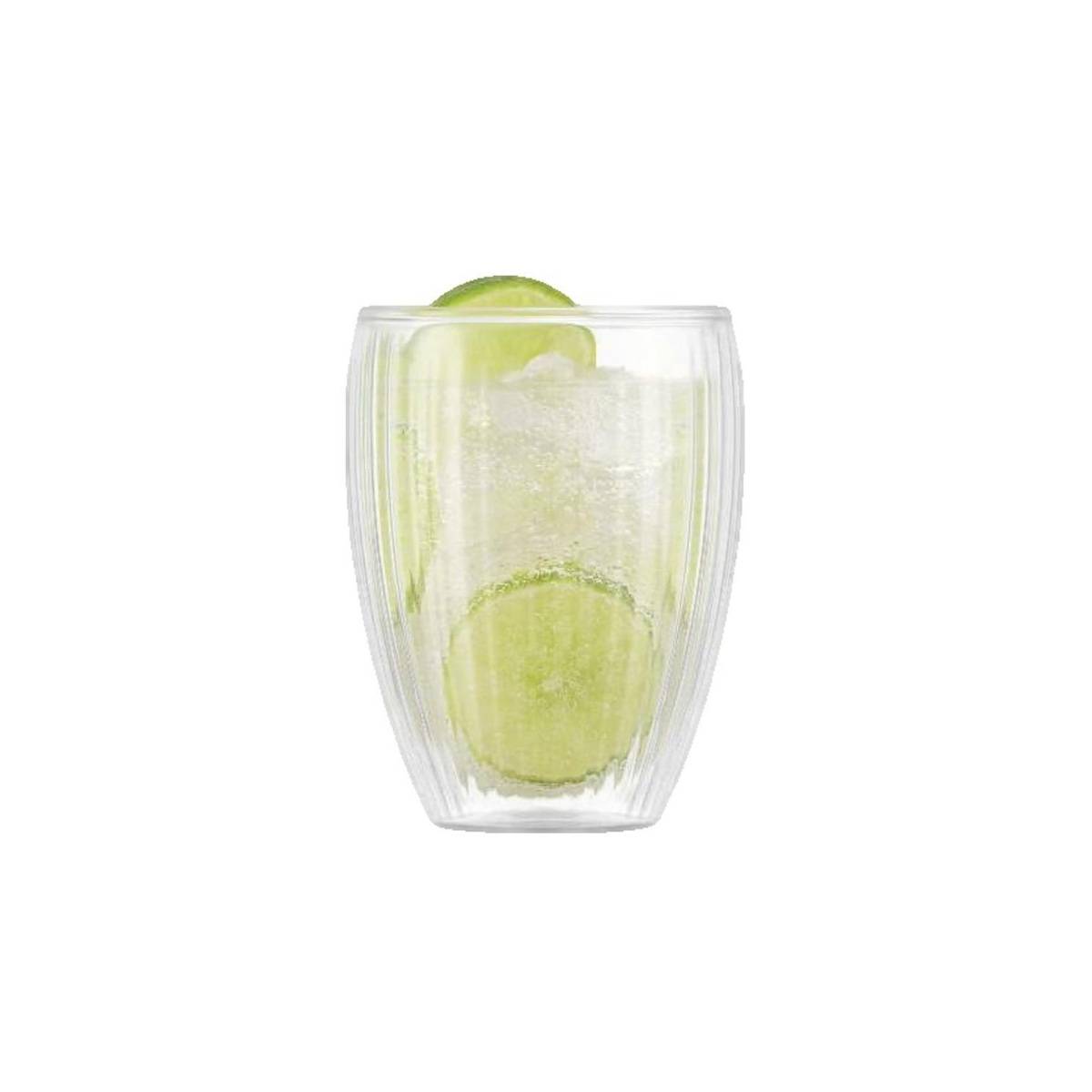 Set De 2 Verres Double Paroi 32cl Pavina Striés Bodum 12249-10-2