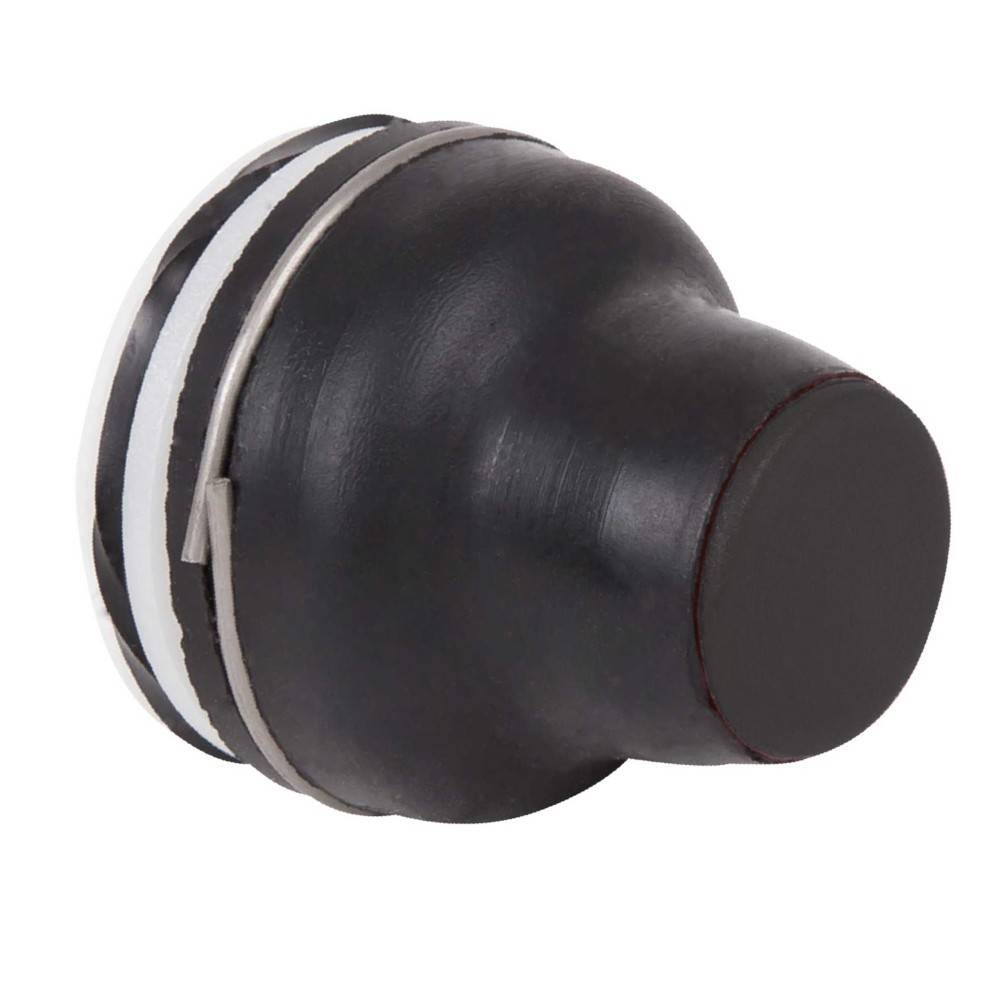 Bouton-poussoir frontal avec capuchon de protection pour XAC-B, noir, 4mm, -25-+70 °C-0