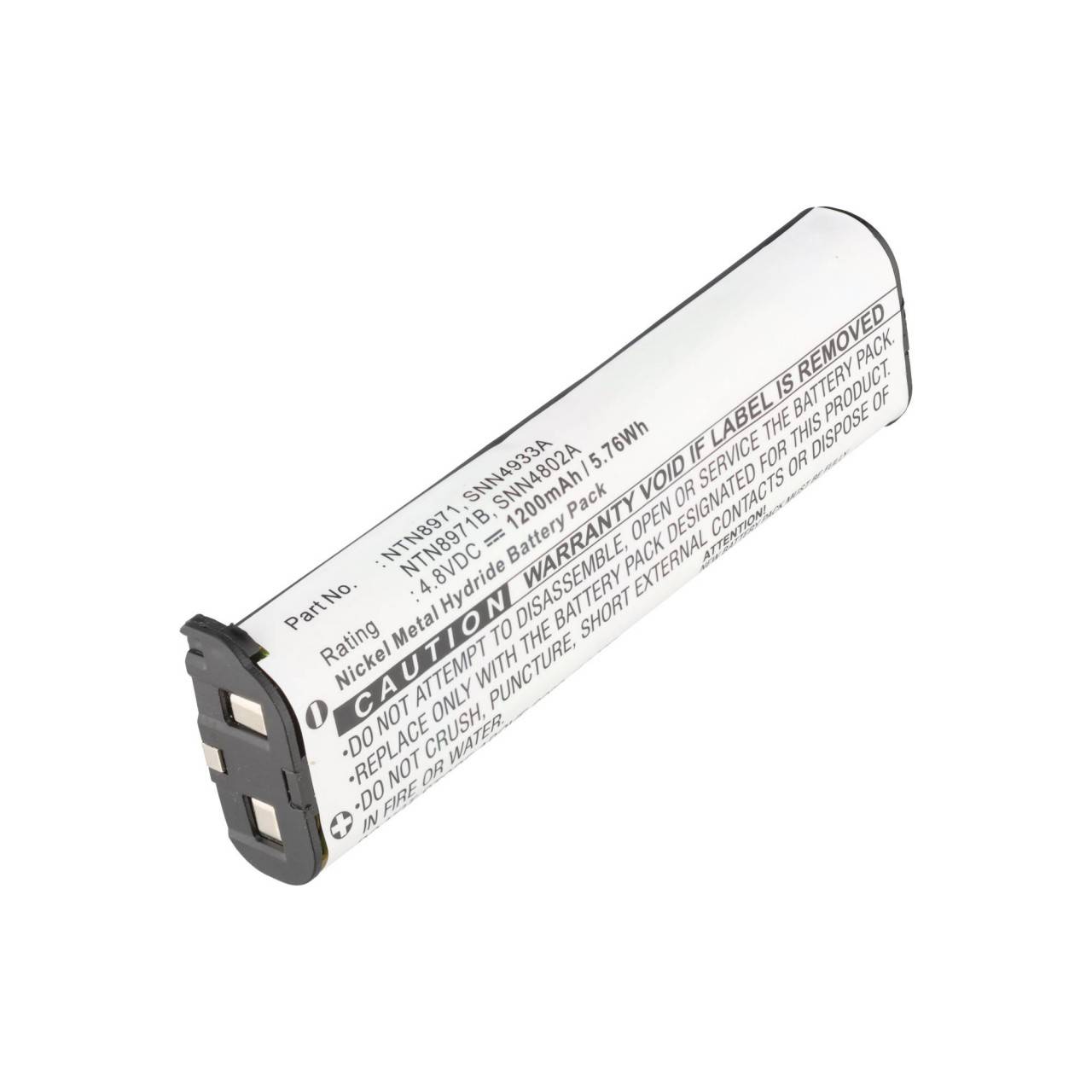 Batterie NiMH CoPacks compatible avec Motorola XTN446 CP100 Handy Pro XTN - 4,8 V 1200 mAh-0