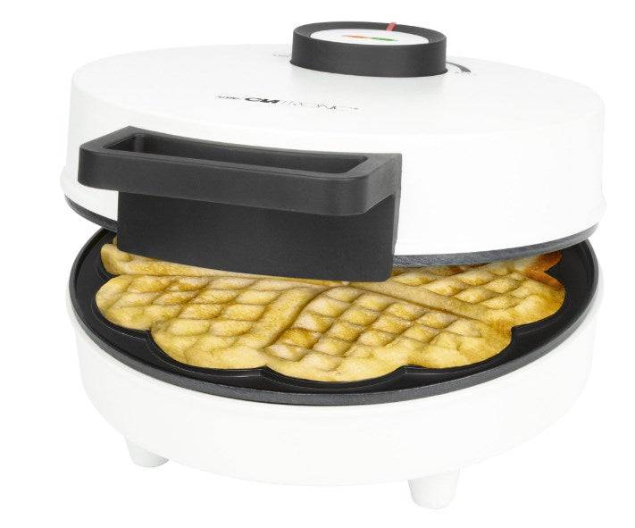 Gaufrier Blanc 1200W Clatronic WA3832-Blanc-3