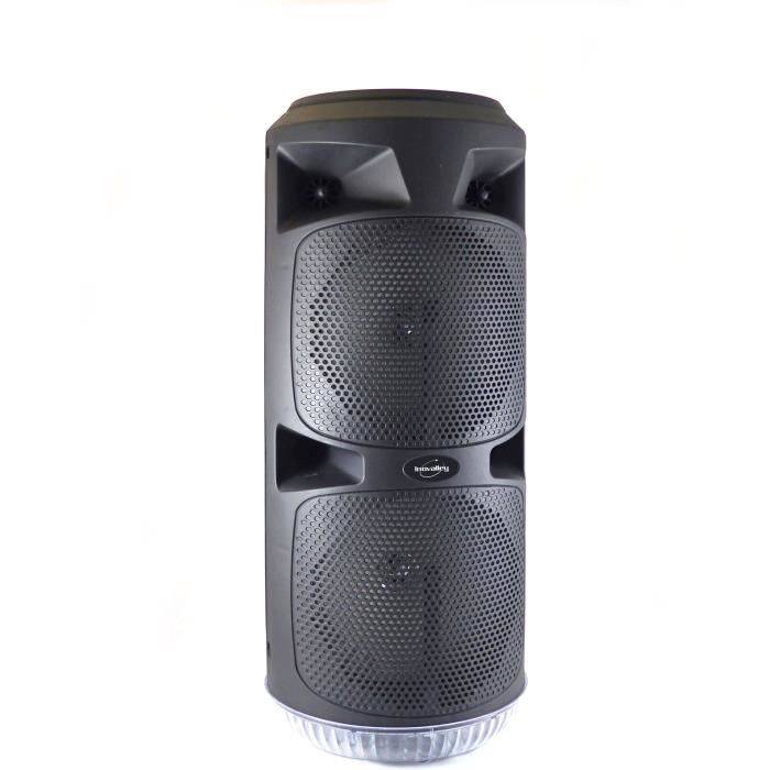 Enceinte lumineuse Bluetooth KARAOKE 600W MAXISOUND-1
