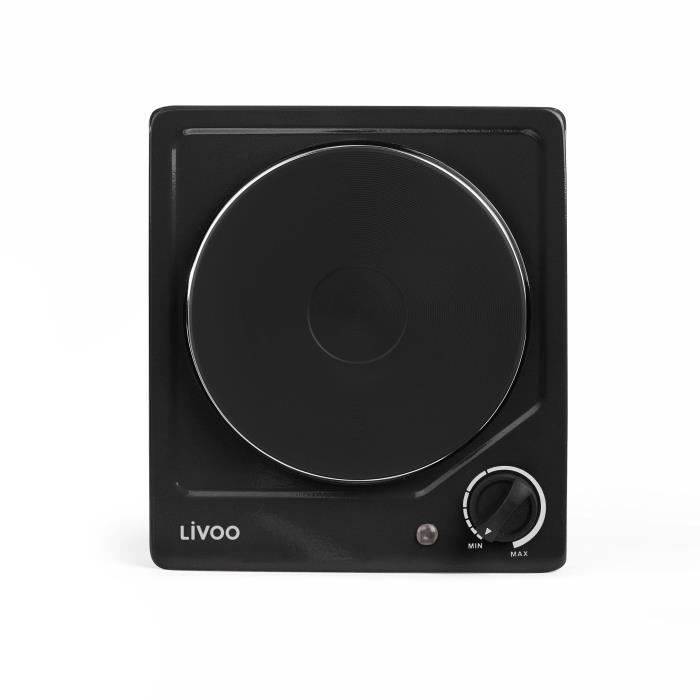 Table De Cuisson électrique 18.5cm 1 Feux 1500w Noir Livoo DOC167N-4