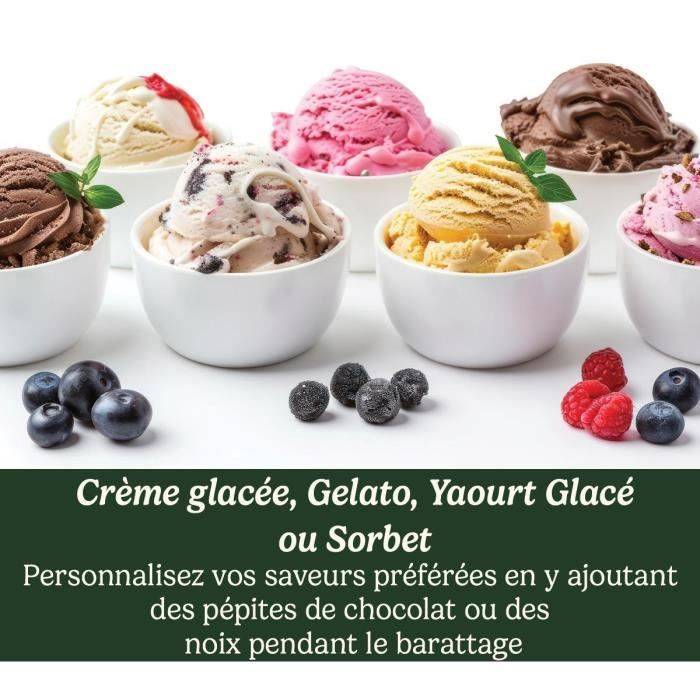 Sorbetière 475ml Blanc Cuisinart icem10e-2