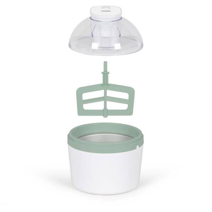 Sorbetière 1l 12w Blanc Livoo DOM461-3