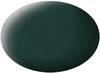 Peinture Aqua Color Revell 36140 noir, vert 18 ml
