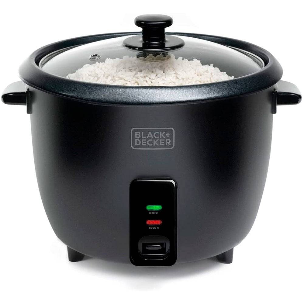 Cuiseur à Riz 1.8l 700w Avec Panier Vapeur Noir Black+decker BXRC1800E-0