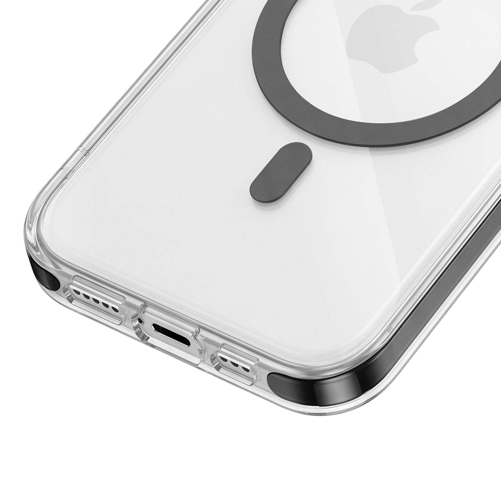 Coque MagSafe pour iPhone 13 Pro Max Série Hooke avec Cache Caméra Stand-2