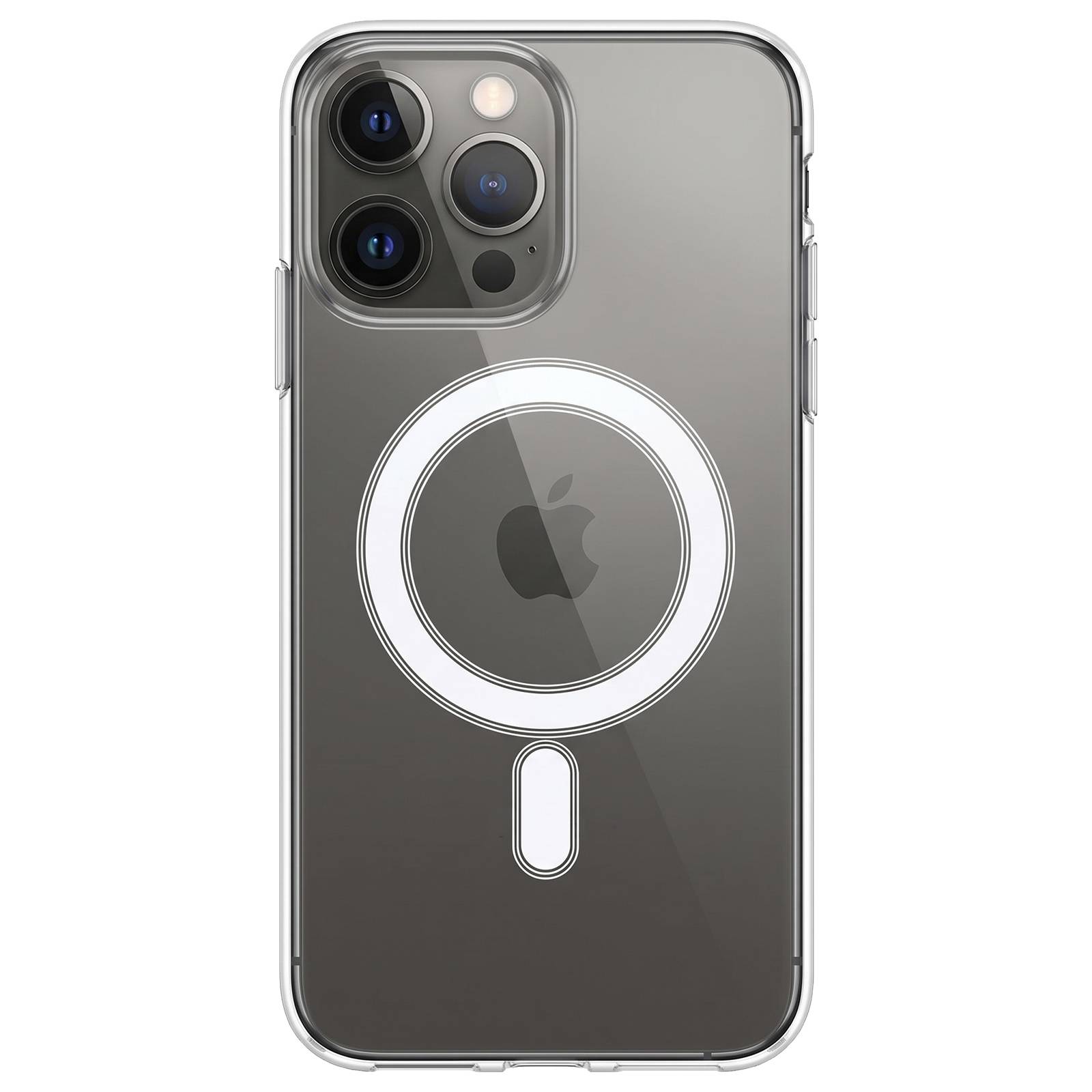 Coque MagSafe pour iPhone 13 Pro Max Design Essentiel avec Coins Renforcés-1