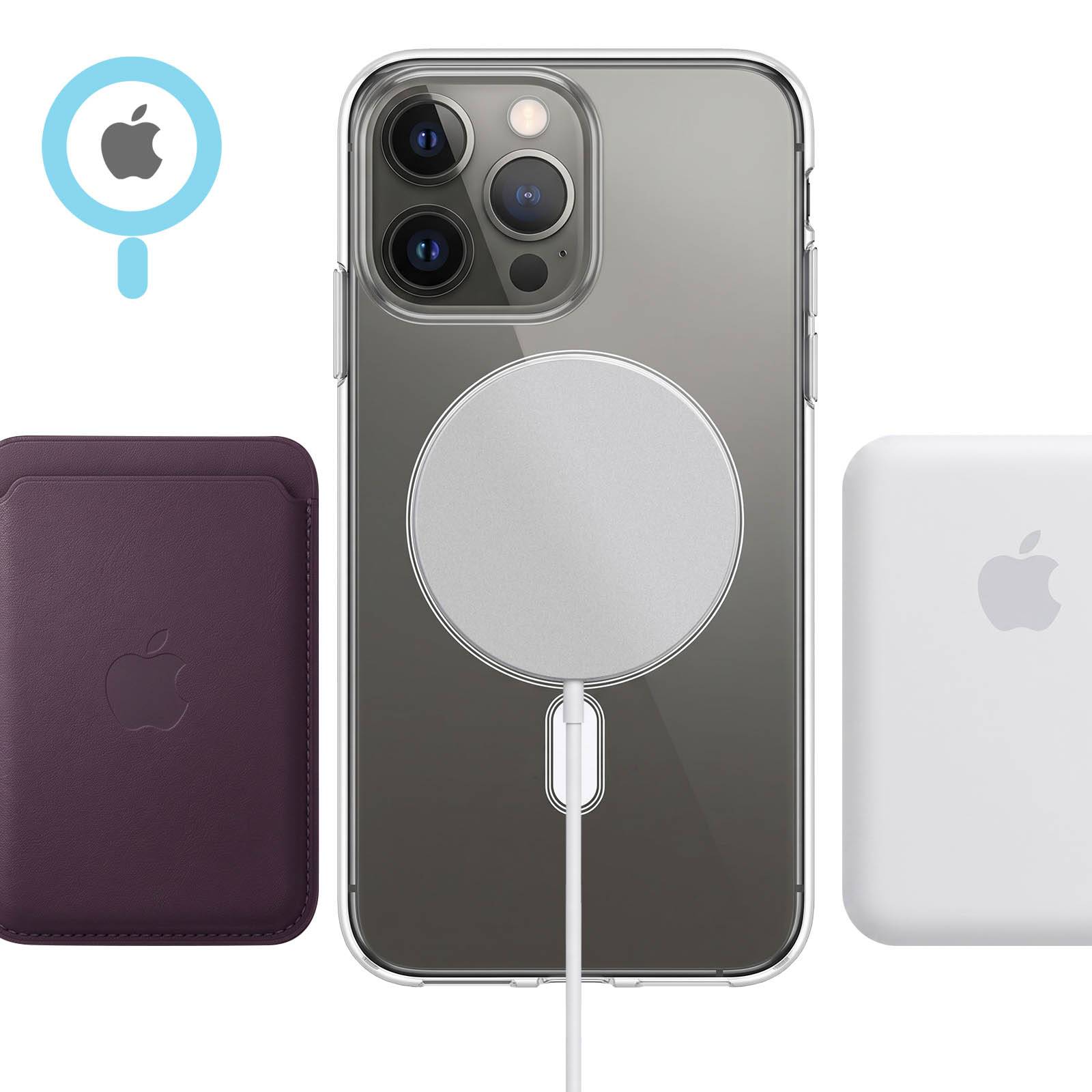 Coque MagSafe pour iPhone 13 Pro Max Design Essentiel avec Coins Renforcés-2