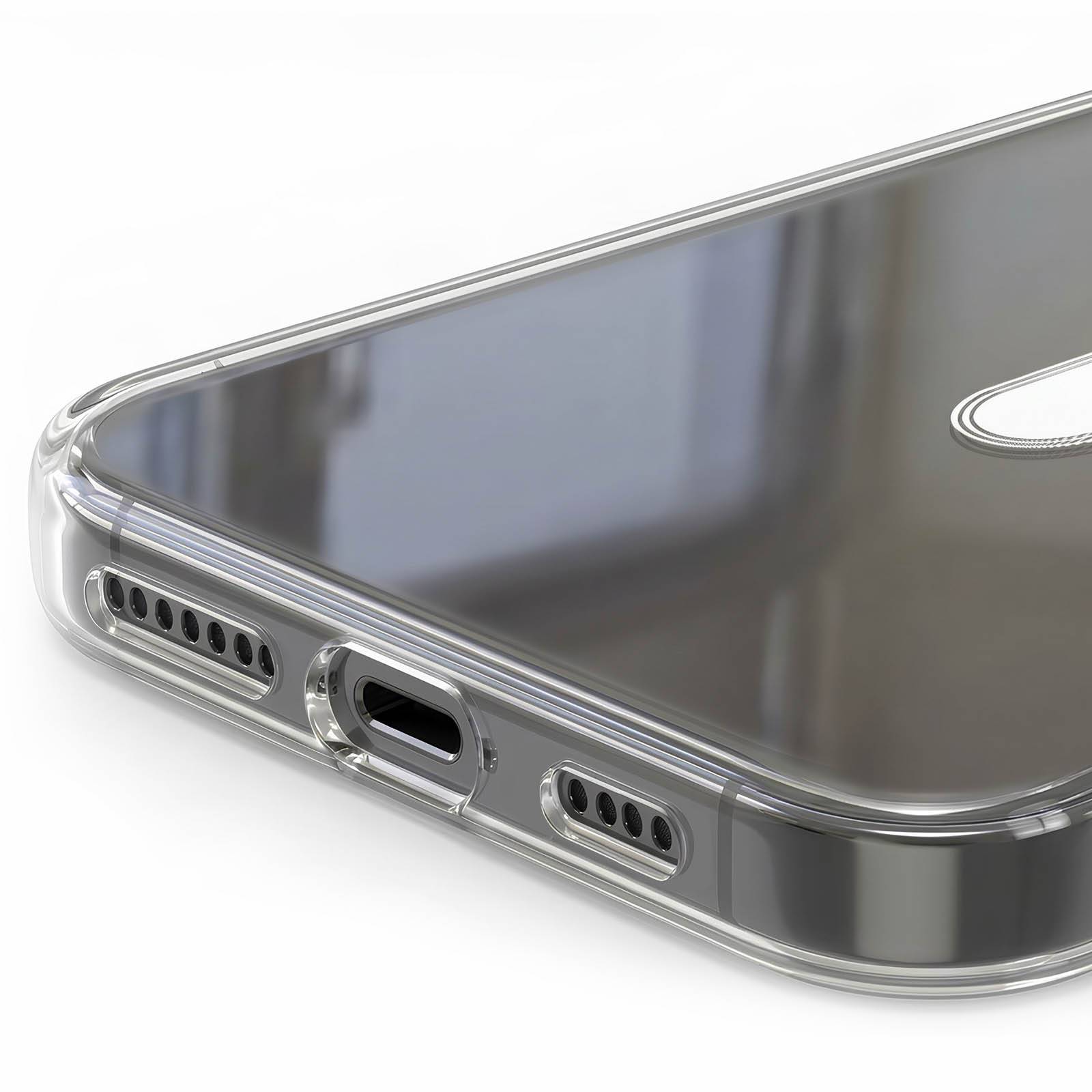 Coque MagSafe pour iPhone 13 Pro Max Design Essentiel avec Coins Renforcés-3
