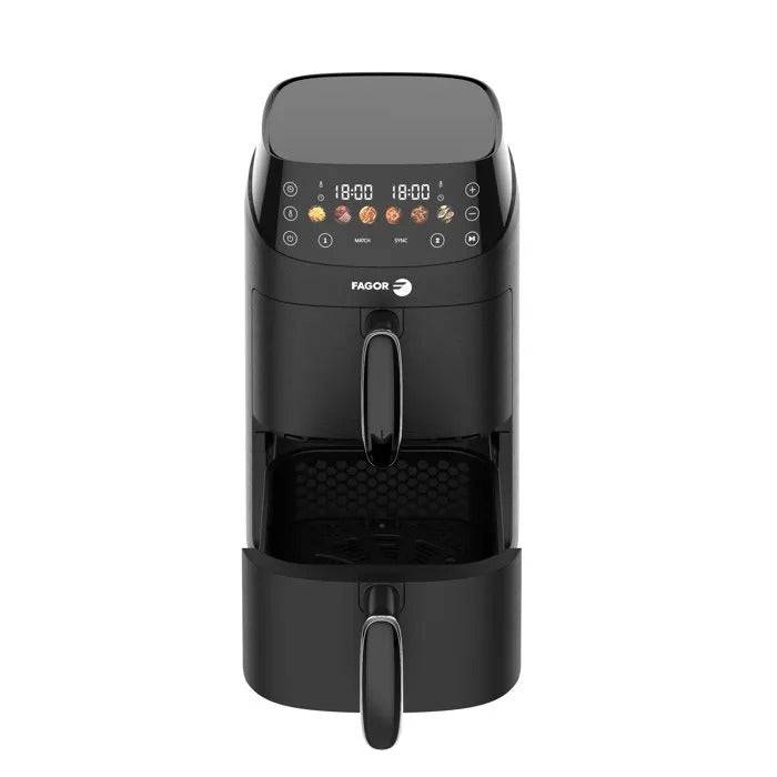 Friteuse Sans Huile 2x2.5l 2000w Noir Fagor fg3301-4