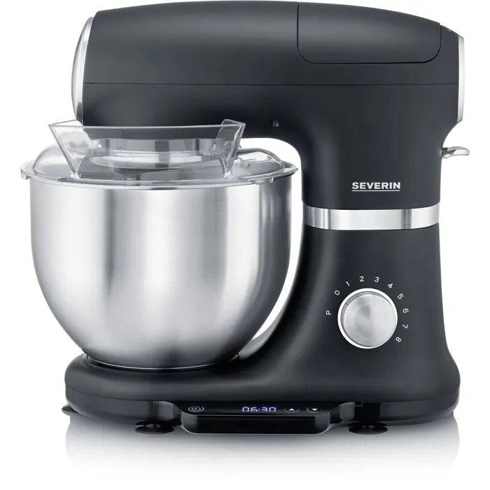 Robot Pâtissier Multifonction 5.5l 1000w Noir/inox Severin KM3898-0