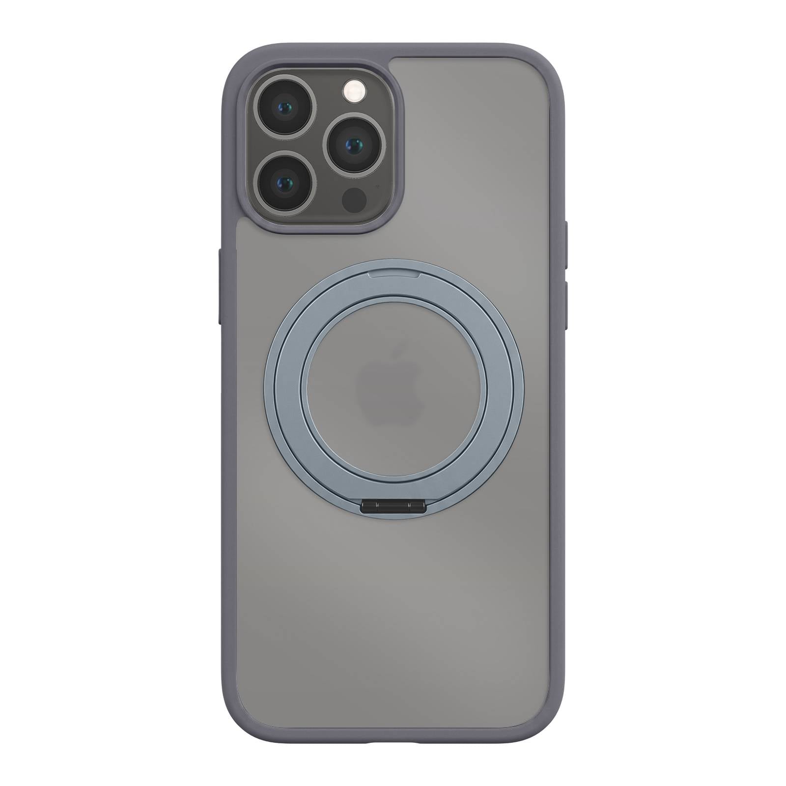 Coque MagSafe pour iPhone 13 Pro Max Design Hybride avec Anneau de Support-1