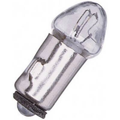 Une petite ampoule avec un corps en métal et en verre, généralement utilisée dans les lampes de poche.