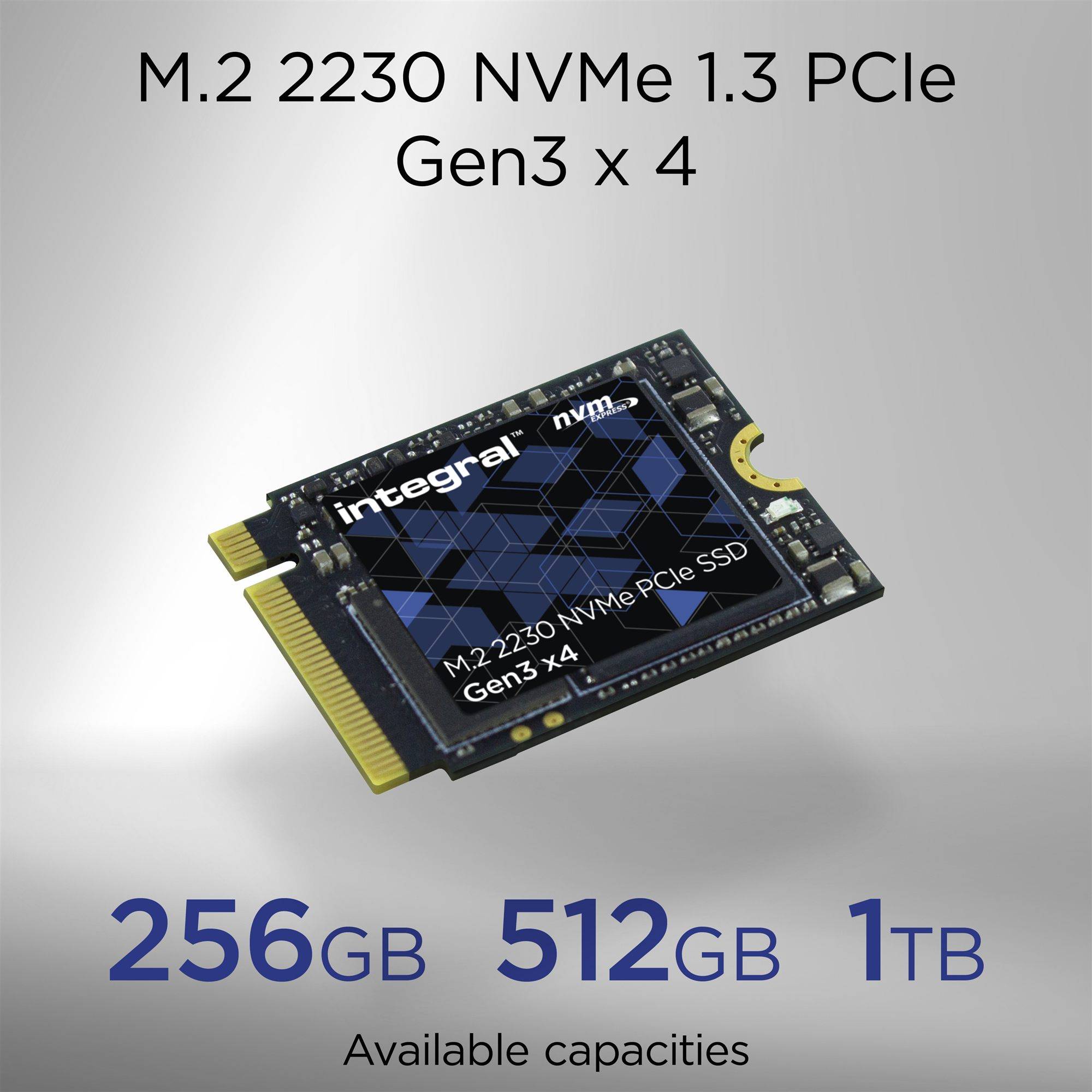 256GB SSD M.2 2230 NVME 1.3 PCIe Gen3 x4