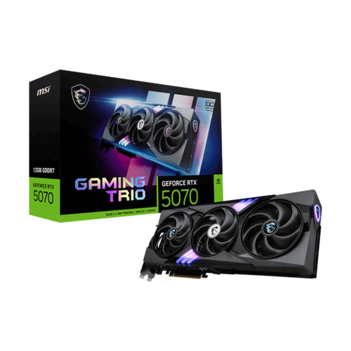 MSI GeForce RTX 5070 GAMING TRIO OC 12 Go DLSS 4-0